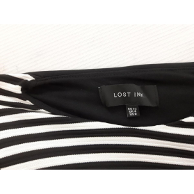 LOST INK elegancka SUKIENKA ołówkowa PASKI wy | Lapciucha.pl