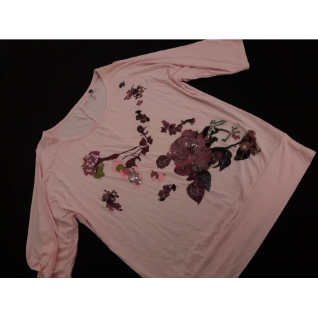 BONPRIX dresowa BLUZKA z cekinami PRINT _ 36/ | Lapciucha.pl