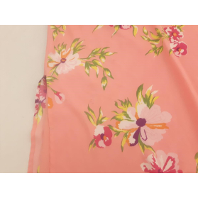 BONPRIX różowa SUKIENKA MAXI na lato KWIATY m | Lapciucha.pl