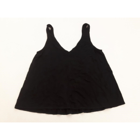 TOPSHOP dresowa BLUZKA TOP na lato CZARNA wyg | Lapciucha.pl