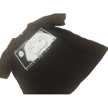Czarna KOSZULKA t-shirt ANIME krótki rękaw PR | Lapciucha.pl