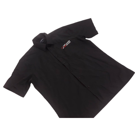 PREMIER czarna KOSZULA logo firmy UNIFORM _ 4 | Lapciucha.pl