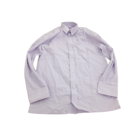 Liliowa elegancka KOSZULA z długim rękawem _ | Lapciucha.pl