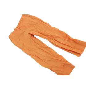 MEXX proste SPODNIE 7/8 wygodne MODNE orange | Lapciucha.pl