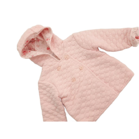 DEBENHAMS dzianinowa KURTKA pikowana PINK prz | Lapciucha.pl