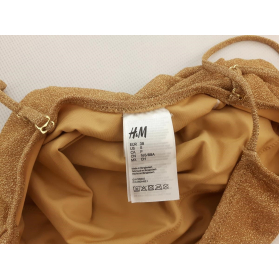 H&M błyszczący STRÓJ KĄPIELOWY wysoko wycinan | Lapciucha.pl