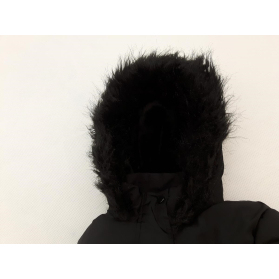 F&F puchowa KURTKA oversize CZARNA ocieplana | Lapciucha.pl
