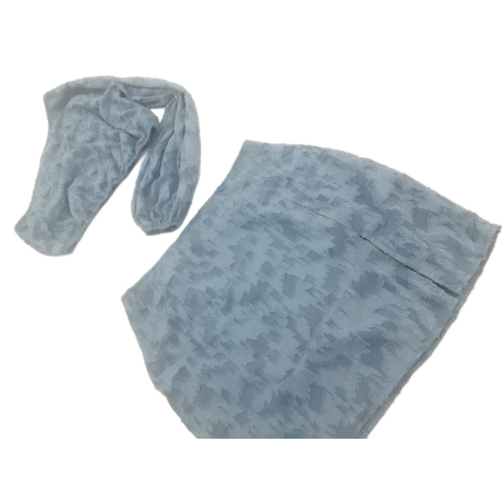 PRETTYLITTLETHING szyfonowy KOMPLET crop top | Lapciucha.pl