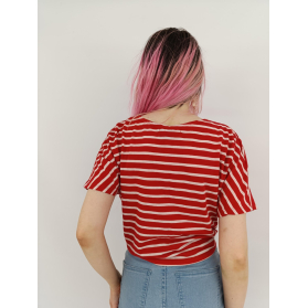 primark dzianinowa bluzka crop top na lato pa | Lapciucha.pl