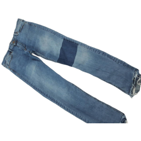 CROSS JEANS jeansowe SPODNIE RURKI postarzane | Lapciucha.pl