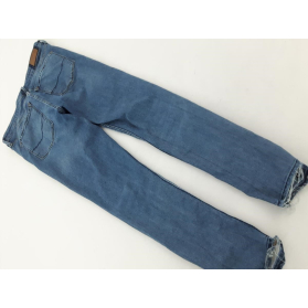 CROSS JEANS jeansowe SPODNIE RURKI postarzane | Lapciucha.pl