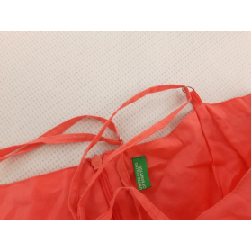 BENETTON bawełniana SUKIENKA z falbaną MODNA | Lapciucha.pl