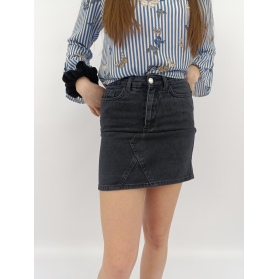 new look jeansowa spódniczka prosta modna wys | Lapciucha.pl