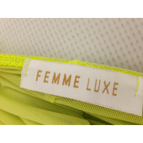 FEMME LUXE siateczkowa SUKIENKA drapowana MIN | Lapciucha.pl
