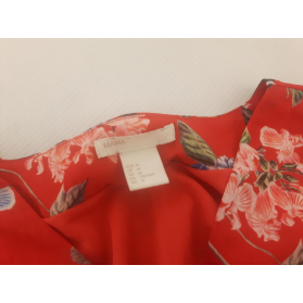 H&M ciążowa SUKIENKA mini KWIATY rozkloszowan | Lapciucha.pl