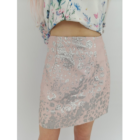 missguided żakardowa spódniczka z połyskiem w | Lapciucha.pl
