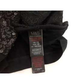 M&S dresowa SUKIENKA TUNIKA z cekinami MODNA | Lapciucha.pl