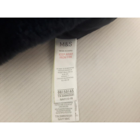 M&S granatowe FUTERKO z kapturkiem MIĘKKIE mo | Lapciucha.pl