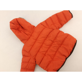 M&S pikowana KURTKA ocieplana ORANGE przejści | Lapciucha.pl