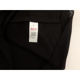 MATALAN elegancka SUKIENKA z siateczką CZARNA | Lapciucha.pl