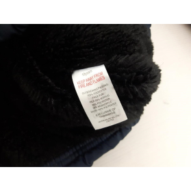 MATALAN pikowana KURTKA ocieplana NAVY zimowa | Lapciucha.pl