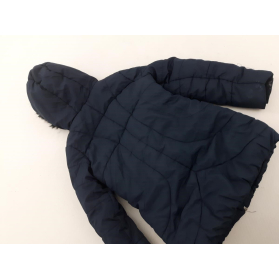 MATALAN pikowana KURTKA ocieplana NAVY zimowa | Lapciucha.pl