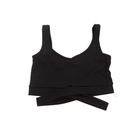 HOUSE dzianinowa BLUZKA CROP TOP z wycięciami | Lapciucha.pl