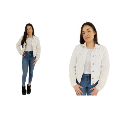 denim co jeansowa kurtka katana z długim ręka | Lapciucha.pl