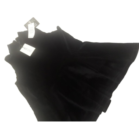 NELLY welurowa BLUZKA TOP z baskinką MODNA cz | Lapciucha.pl