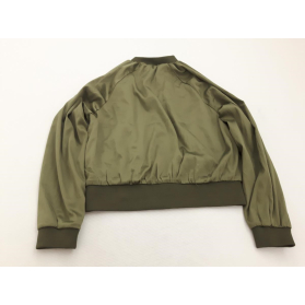 GINA TRICOT satynowa KURTKA BOMBERKA khaki MO | Lapciucha.pl