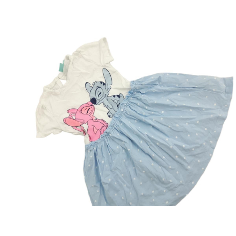 DISNEY stylowa SUKIENKA z printem STITCH gros | Lapciucha.pl