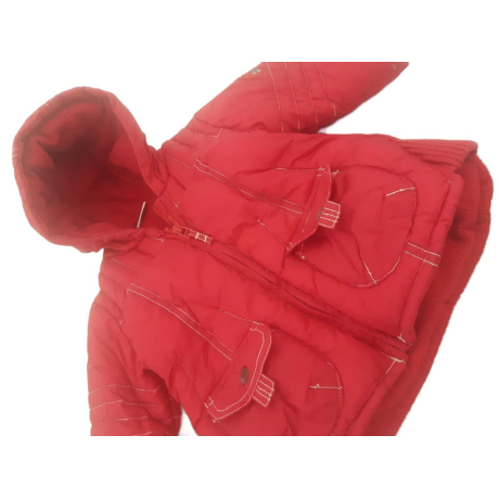 NEXT zimowa KURTKA PARKA ocieplana RETRO różo | Lapciucha.pl