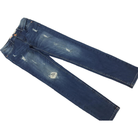 DIVERSE jeansowe SPODNIE RURKI z dziurami MOD | Lapciucha.pl