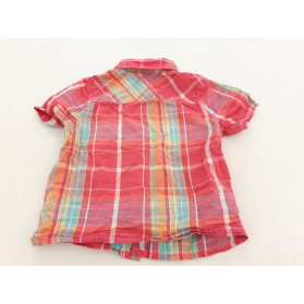F&F bawełniana KOSZULA casual KRATKA _ 86cm | Lapciucha.pl