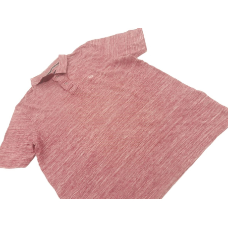 MATALAN dzianinowa KOSZULKA POLO w melanż WYG | Lapciucha.pl
