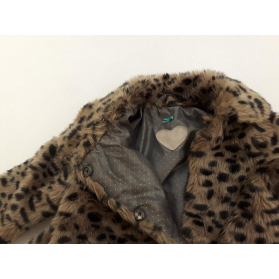 ZARA elegancki PŁASZCZYK FUTERKO brązowe CĘTK | Lapciucha.pl