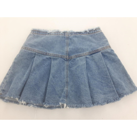 COTTON ON jeansowa SPÓDNICZKA plisowana MINI | Lapciucha.pl