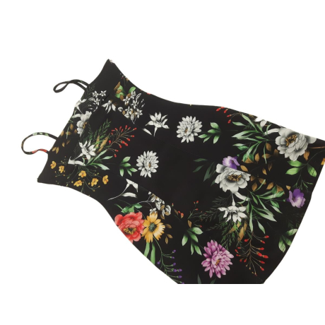 MISSGUIDED dopasowana SUKIENKA mini KWIATY cz | Lapciucha.pl