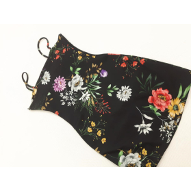 MISSGUIDED dopasowana SUKIENKA mini KWIATY cz | Lapciucha.pl