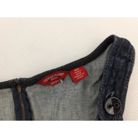 GUESS JEANS jeansowa SUKIENKA postarzana MINI | Lapciucha.pl