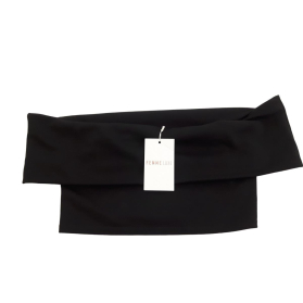 FEMME LUXE modna BLUZKA CROP TOP z odkrytymi | Lapciucha.pl