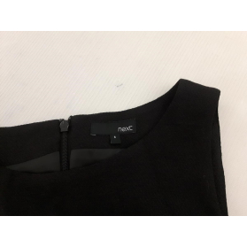 NEXT elegancka SUKIENKA klasyczna CZARNA ołów | Lapciucha.pl