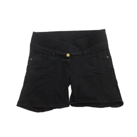 H&M ciążowe SPODENKI BERMUDY jeansowe BLACK n | Lapciucha.pl