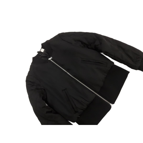 H&M czarna KURTKA BOMBERKA przejściowa WYGODN | Lapciucha.pl