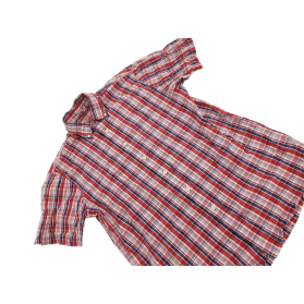 IZOD casualowa KOSZULA na lato KRATKA krótki | Lapciucha.pl