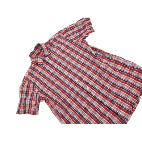 IZOD casualowa KOSZULA na lato KRATKA krótki | Lapciucha.pl