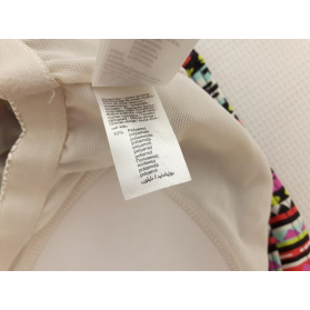 LASCANA kolorowy TOP KĄPIELOWY we wzory aztec | Lapciucha.pl