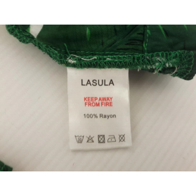 LASULA cienka BLUZKA CROP TOP na lato LIŚCIE | Lapciucha.pl