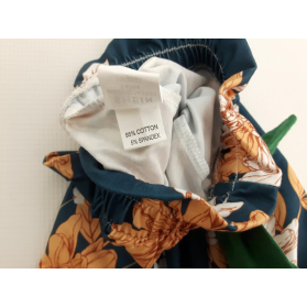 SHEIN eleganckie SPODNIE z kokardką KWIATY mo | Lapciucha.pl