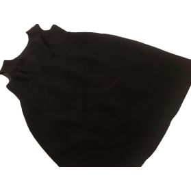 PAPAYA elegancka SUKIENKA midi CZARNA klasycz | Lapciucha.pl